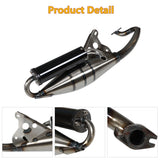 Labwork Scooter Moped 50cc Exhaust Muffler Pipe 2 Stroke Assy Replacement for Yamaha Breeze Jog LAB WORK MOTO