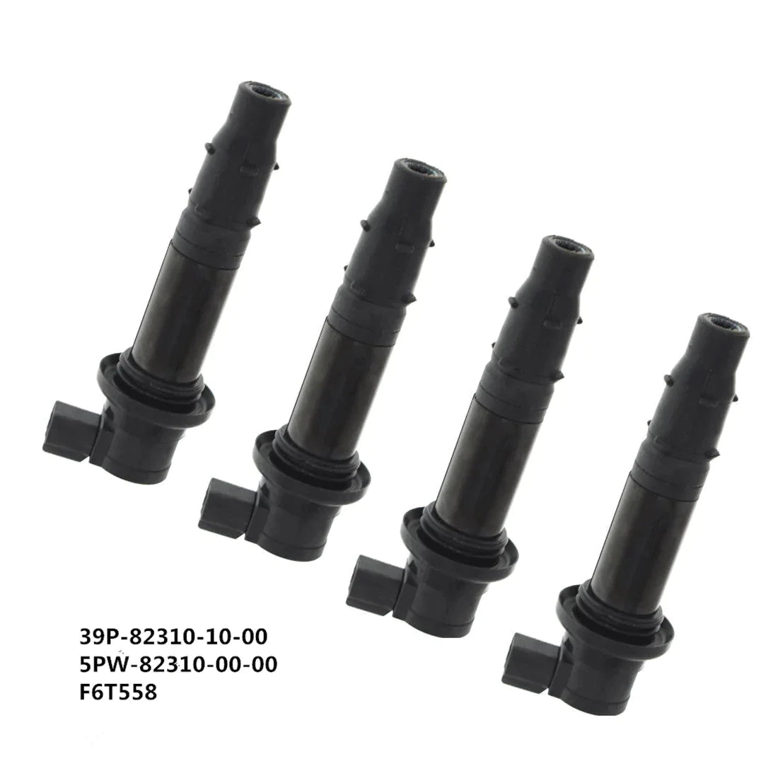 Labwork Set of 4 Ignition Coils 39P-82310-10-00 5PW-82310-00-00 F6T558 Replacement for Yamaha R1 YZF-R1 MT-07 1WS FZ8 R6 RJ15 Bj Engine LAB WORK MOTO