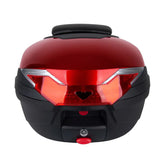 Labwork Very Useful Accessory Motorcycle Rear Top Box Tail Trunk Luggage Storage Case Tour Tail Scooter Trunk Luggage Storage Carrier Case 32L LAB WORK MOTO
