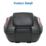 Labwork Very Useful Accessory Motorcycle Rear Top Box Tail Trunk Luggage Storage Case Tour Tail Scooter Trunk Luggage Storage Carrier Case 32L LAB WORK MOTO