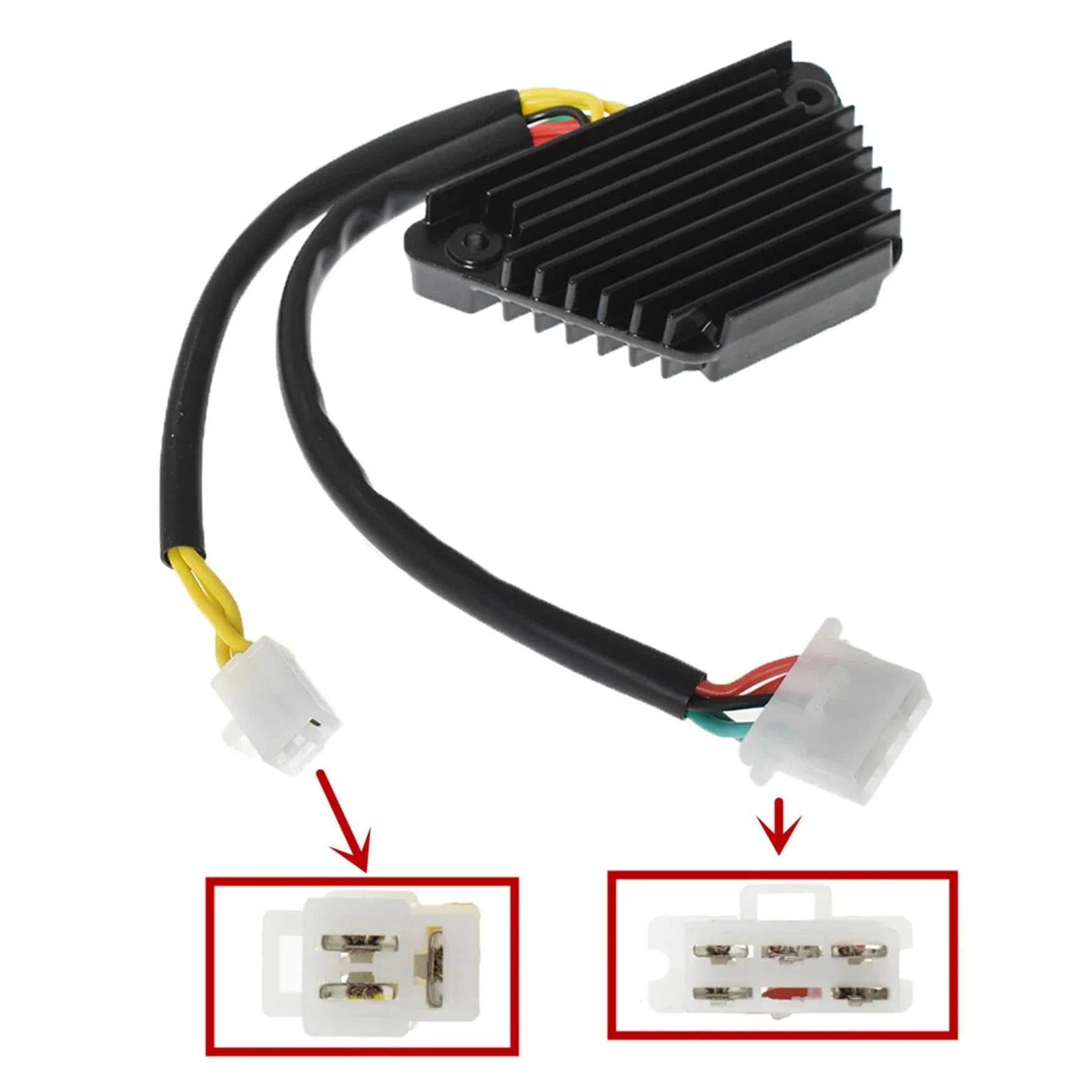 Labwork Voltage Regulator Rectifier 31600-MF5-018 31600-ME9-008 Replacement for Honda VT500C VT500F VT700 VT750C CBX400 NV400 1982-1986 LAB WORK MOTO