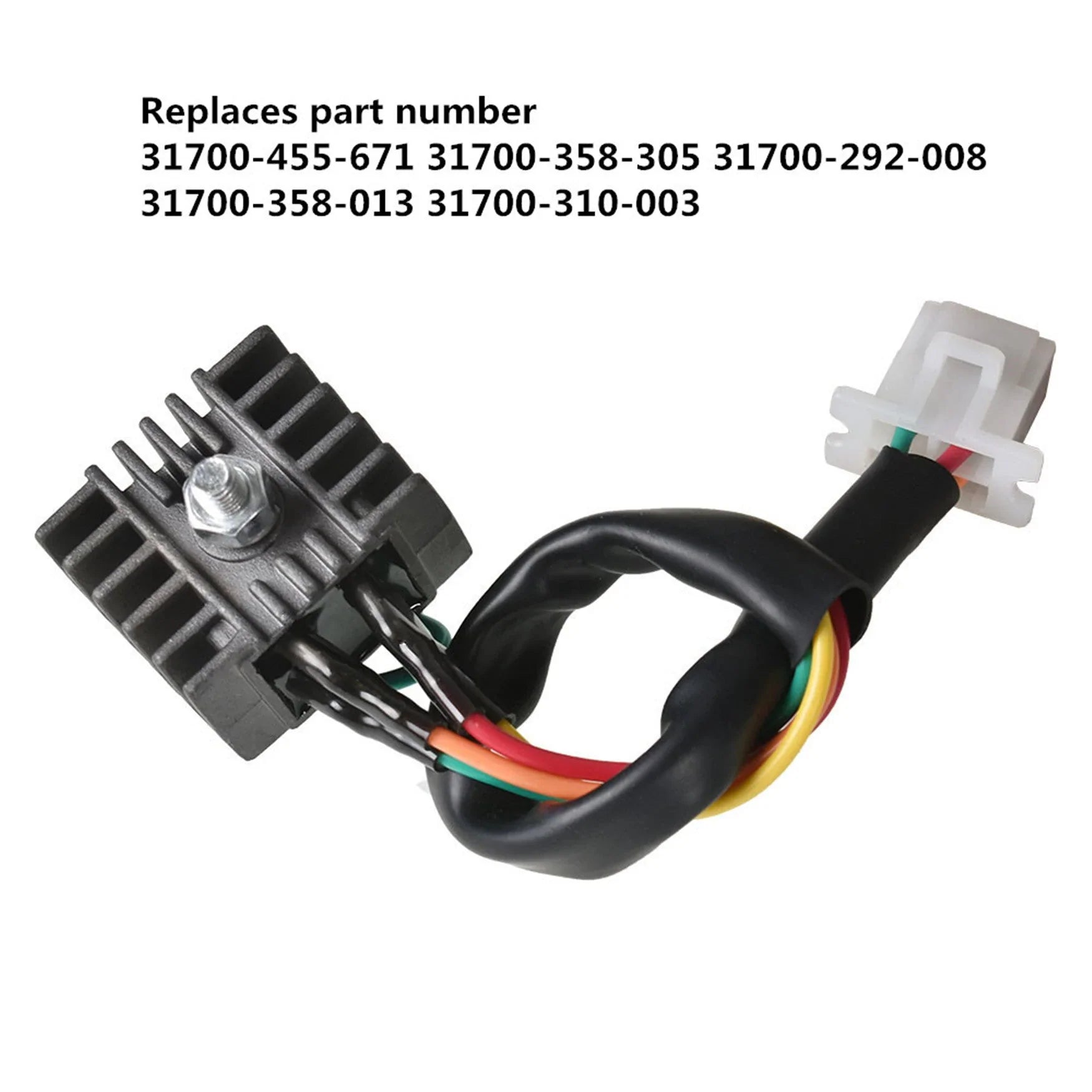 Labwork Voltage Regulator Rectifier 31700-358-305 31700-358-013 31700-455-671 Replacement for Honda CB350 CB360 CB450 CJ360 MT250 SL350 CL350 XL175 LAB WORK MOTO