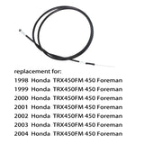 Rear Hand Brake Cable For Honda TRX 450 Foreman 1998-2004 S ES FM FE   DC-C58 LAB WORK MOTO