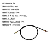 Speedometer Speedo Cable Replacement for Yamaha Yfm350er Yfm350u Yfm225 350 Big Bear LAB WORK MOTO