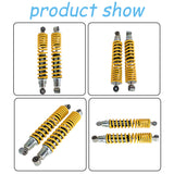 labwork 2 x Front Shocks Absorber Spring Yellow Replacement for Yamaha Banshee 350 YFZ350 1987-2006 14.5Inch 3GG-23350-20-36