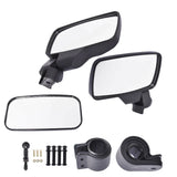 labwork 1.75 2 UTV ATV Rearview Side Mirror & Center Mirror Replacement for Polaris RZR 1000 XP