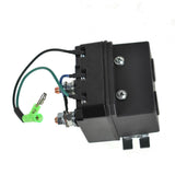 labwork 12V Solenoid Relay Contactor & Winch Rocker Thumb Switch W/Mounting Bracket LAB WORK MOTO