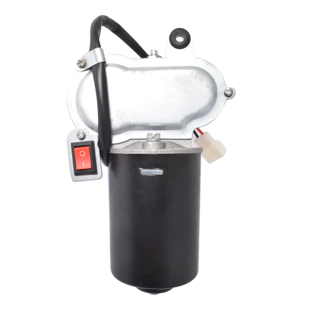 UTV 12V Electric Windshield Wiper Motor Kit For Polaris RZR Kawasaki Hard Coated - Foto 9