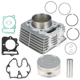 labwork Big Bore Cylinder Piston Rings Top End Kit Replacement for 1999-2008 Honda Sportrax 400 Trx400ex TRX 400ex 440cc 13011-KCY-670 13101-KCY-670 LAB WORK MOTO