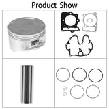 labwork Big Bore Cylinder Piston Rings Top End Kit Replacement for 1999-2008 Honda Sportrax 400 Trx400ex TRX 400ex 440cc 13011-KCY-670 13101-KCY-670 LAB WORK MOTO