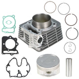 labwork Big Bore Cylinder Piston Rings Top End Kit Replacement for 1999-2008 Honda Sportrax 400 Trx400ex TRX 400ex 440cc 13011-KCY-670 13101-KCY-670 LAB WORK MOTO