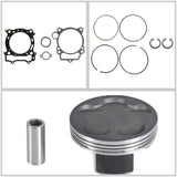 labwork Bore 95mm Cylinder Piston 13.5:1 Kit Replacement for 2004-2009 Yamaha YFZ450 5TA-11311-12-00 LAB WORK MOTO