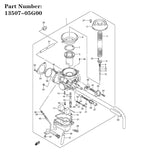 labwork Carb Carburetor Slide Diaphragm Replacement for Suzuki Ltz250 Quad Sport LAB WORK MOTO