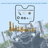 labwork Carburetor Carb Rebuild Repair Kit Replacement for Yamaha Grizzly 660 4x4 YFM660FW 2002-2005 LAB WORK MOTO