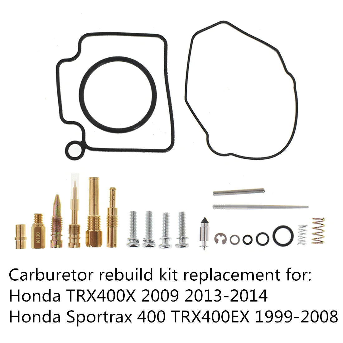 labwork Carburetor Carb Repair Rebuild Kit Replacement for Honda Sportrax 400 TRX400X TRX400EX LAB WORK MOTO