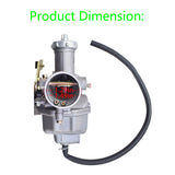 labwork Carburetor Carb with Choke Throttle Cable Replacement for Honda ATV TRX250EX Sportrax 250 2X4 2006-2008 LAB WORK MOTO