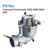 labwork Carburetor & Gasket Fit for Coleman Powermate 3250 4000 Watt 8HP LAB WORK MOTO