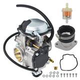 labwork Carburetor and Intake Manifold Fit for Yamaha Bear Tracker 250 1990-2006 / YFM250 Big Bear 350 YFM 1999-2004 LAB WORK MOTO