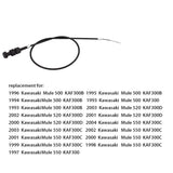 labwork Choke Starter Cable Replacement for 1993-1996 Kawasaki Mule 500 2000-2003 Mule 520 1997-2004 Mule 550 54017-1182 LAB WORK MOTO