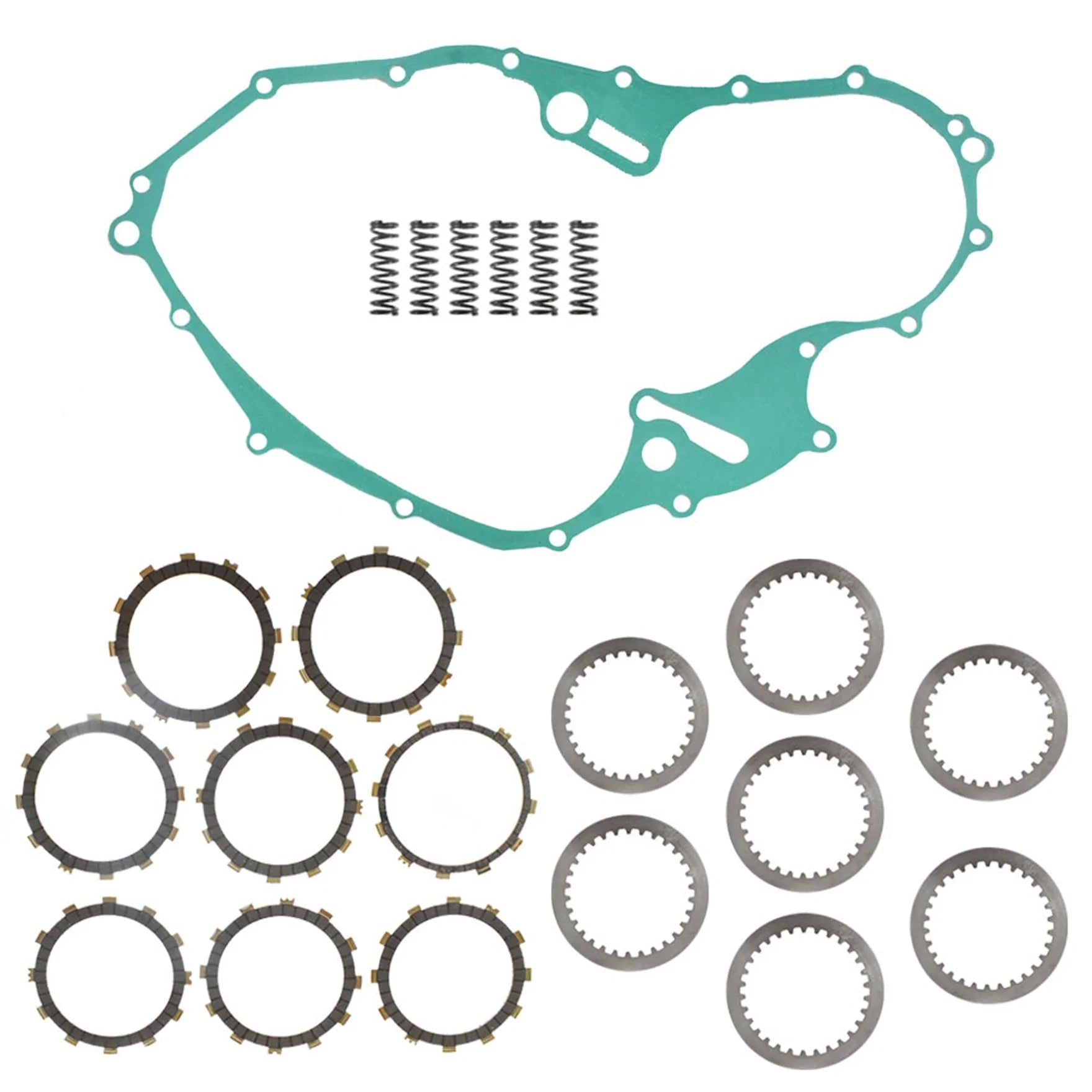 labwork Clutch Kit With Disks and Springs Gasket Replacement for 2006-2018 Yamaha Raptor 700 700R LAB WORK MOTO