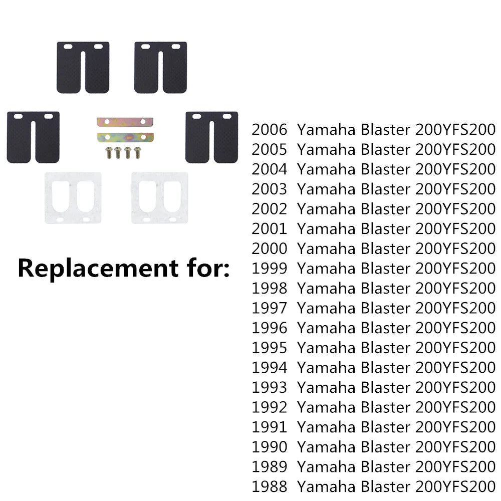 labwork Flex Dual Stage Intake Reeds Kit Valve Fitting Replacement for 1988-2006 Yamaha Blaster YFS200 LAB WORK MOTO