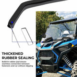 labwork Front Full Windshield Windscreen Replacement for 2019-2021 Polaris RZR XP 1000/4 1000 LAB WORK MOTO