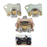 labwork Front & Rear Brake Calipers w/Pads Replacement for 2008-2014 Polaris Sportsman 500 570 800 LAB WORK MOTO