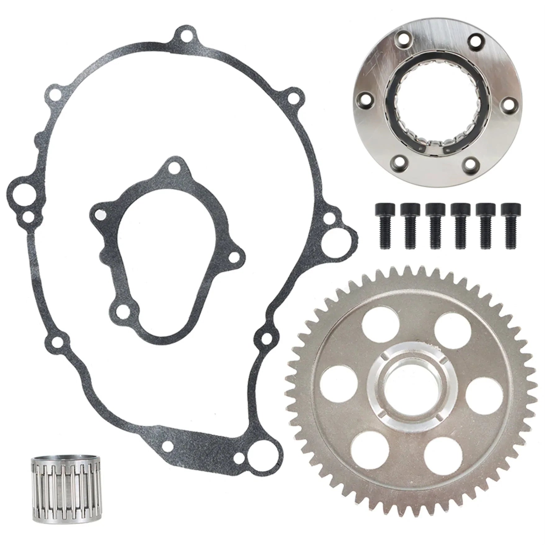 labwork Heavy Duty One Way Bearing Starter Clutch Gear Kit Replacement for Yamaha Raptor 660 2001-2003 LAB WORK MOTO