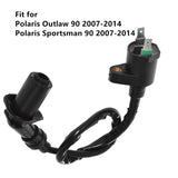 labwork Ignition Coil Fit for 2007-2014 Polaris Outlaw 90, Fit for 2007-2014 Polaris Sportsman 90 LAB WORK MOTO