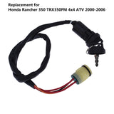 labwork Ignition Key Switch Fit for Honda Rancher 350 TRX350FM ATV 2000-2006 LAB WORK MOTO