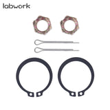 labwork Lower Suspension Arm Ball Joints Set Replacement for Polaris Sportsman 500 HO 2001 2003 2005 2006 LAB WORK MOTO