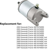 labwork Motor Starter Replacement for Kawasaki Prairie 400 KVF400 21163-1208 LAB WORK MOTO