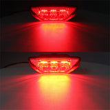 labwork Red Brake Lamp Tail Light Replacement for 2006-2014 Honda TRX 250 300 400EX TRX400X 500 700 LAB WORK MOTO