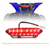 labwork Smoke LED Tail Light Brake Taillight Assembly Replacement for Yamaha Yfz 450 2006-2009 LAB WORK MOTO