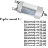 labwork Starter Motor Replacement for 1989-2004 Yamaha Breeze 125 YFA1 124cc 3FA-81800-01-00 18755 LAB WORK MOTO