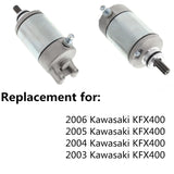 labwork Starter Replacement for 2003-2006 Kawasaki KFX400 31100-29F00 LAB WORK MOTO