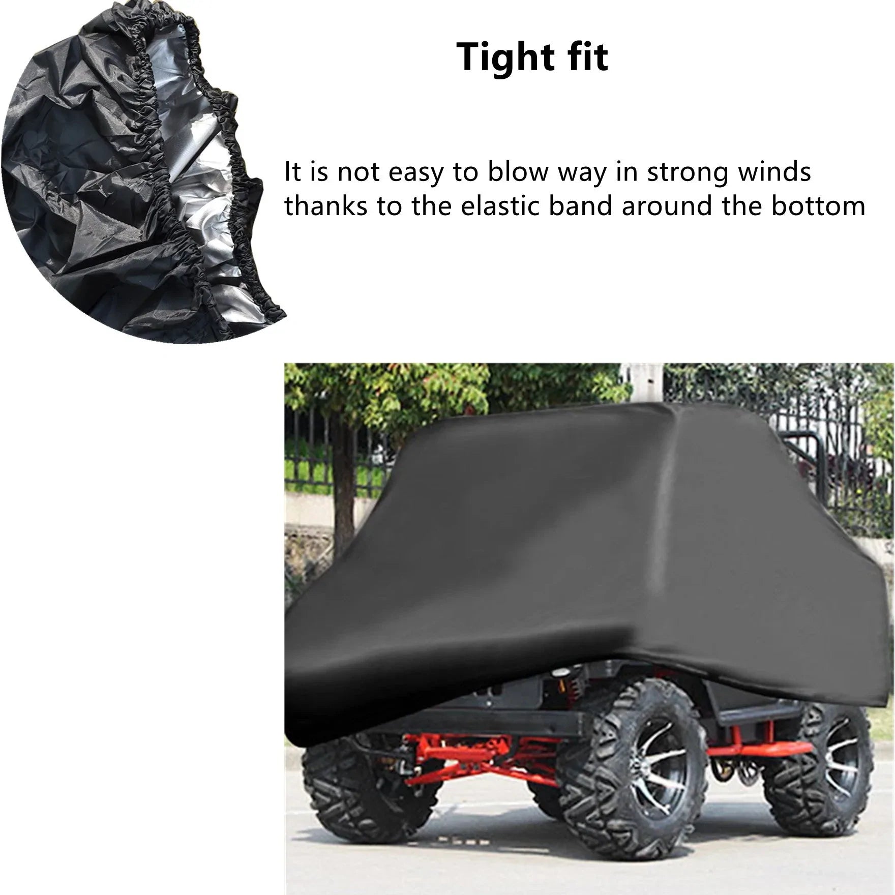 labwork UTV Cover Heavy Waterproof SxS Utility Vehicle Cover Storage Dust Cloth Replacement for Polaris RZR XP 900 1000 XP LAB WORK MOTO