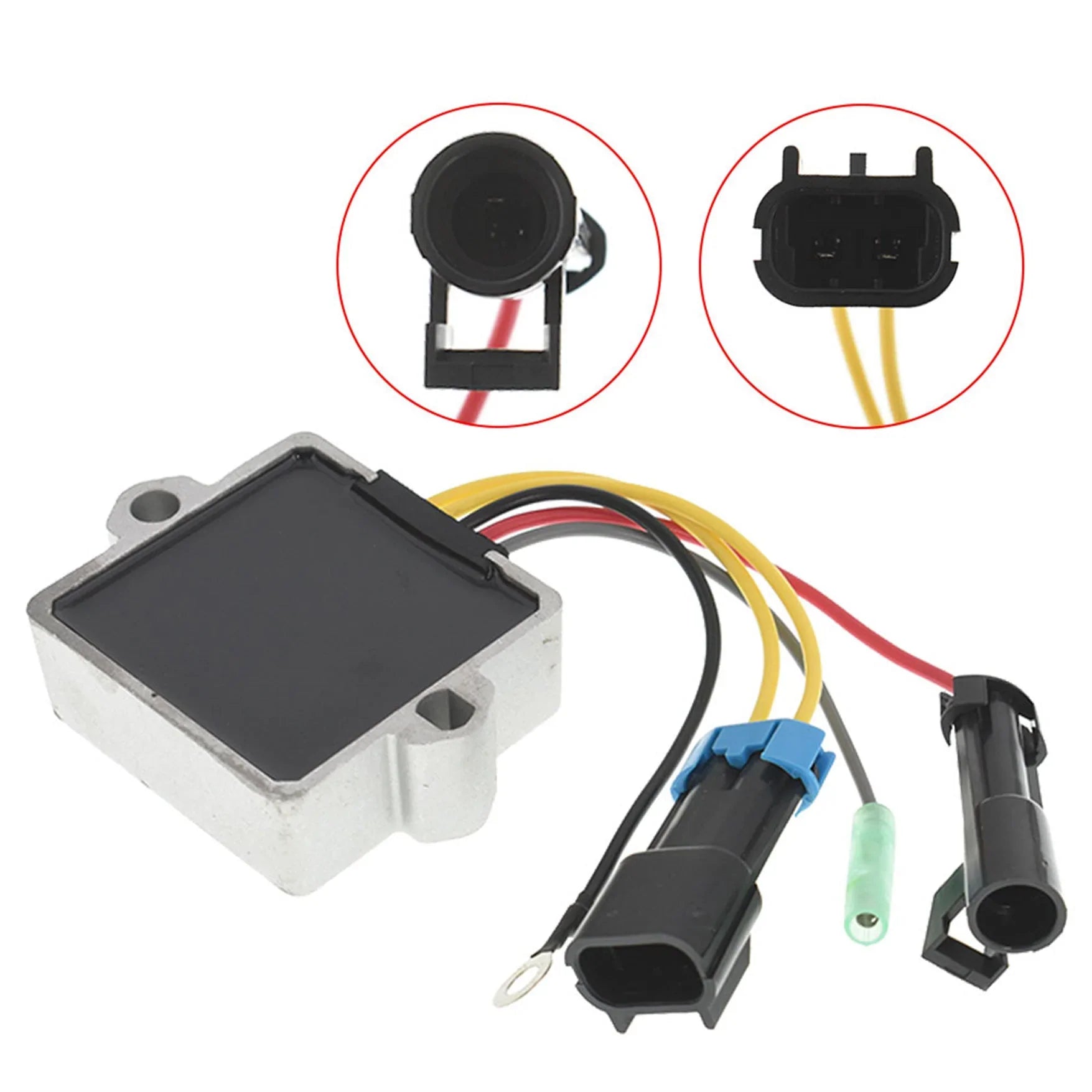 labwork Voltage Regulator Rectifier 893640T01 893640001 Replacement for Mercury Marine Outboard 30HP 40HP 50HP 60HP 5 Wires 4 Stroke LAB WORK MOTO